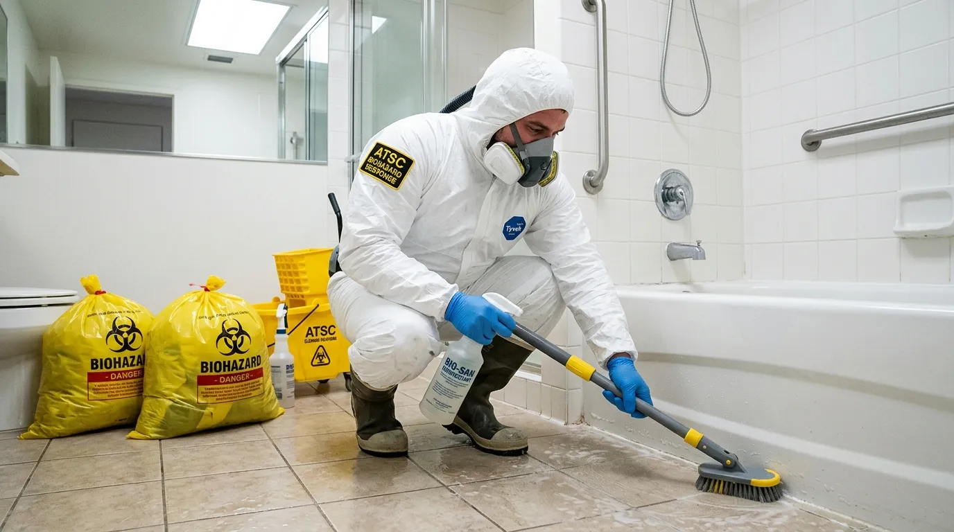 Decontamination equipment deployed for Blood Cleanup in Mims